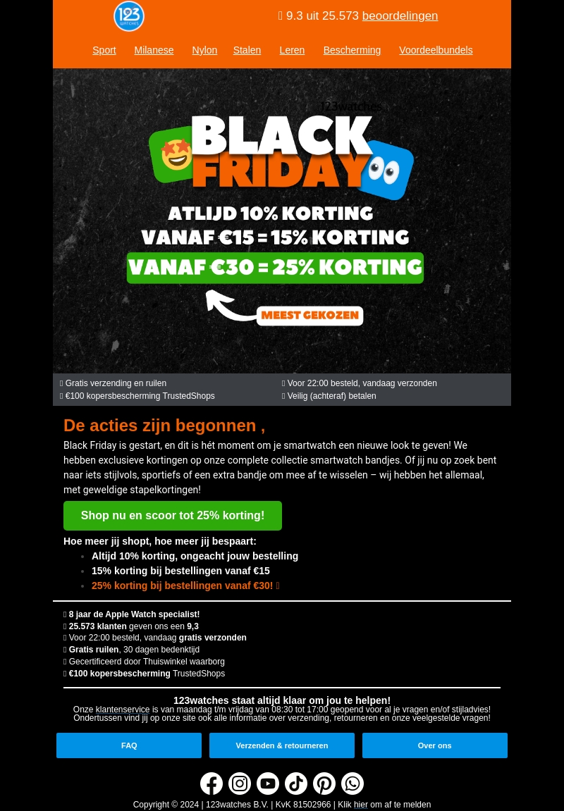 ⏰ Black Friday Deals - tot 25% korting! ⏰ Black Friday Deals - tot 25% korting!