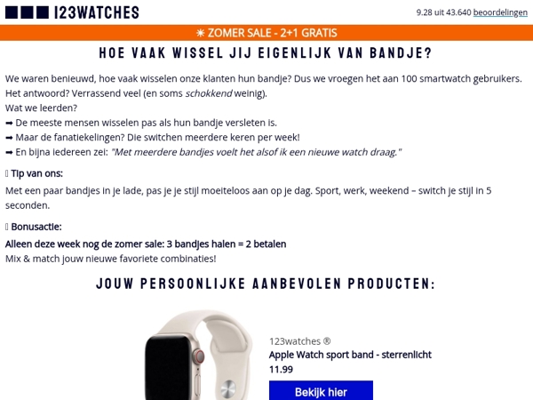 We vroegen 100 klanten hoe vaak ze wisselen, het antwoord verraste ons 😳