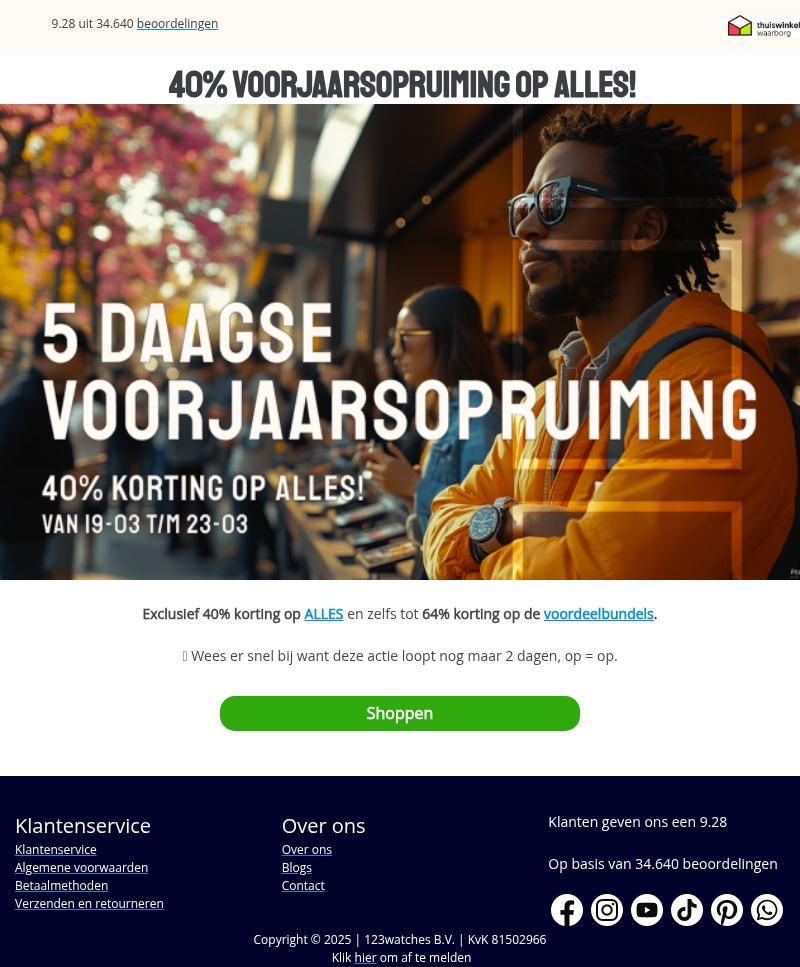 Je hebt nog maar 2️⃣ dagen Je hebt nog maar 2️⃣ dagen