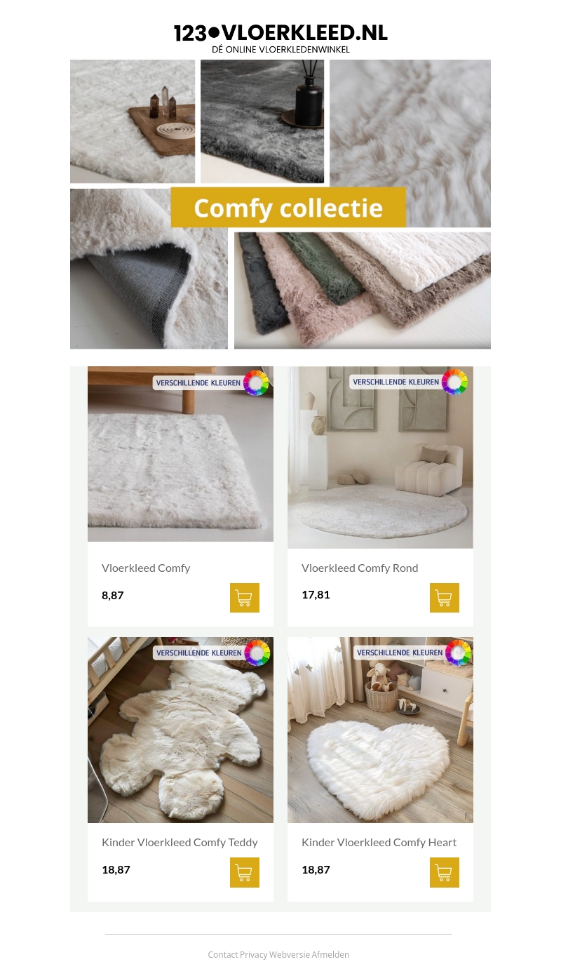 Comfy collectie extreem afgeprijsd.. Comfy collectie extreem afgeprijsd..