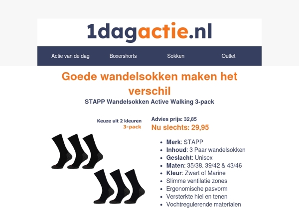 Loop je regelmatig? Dan wil je deze sokken.🚶