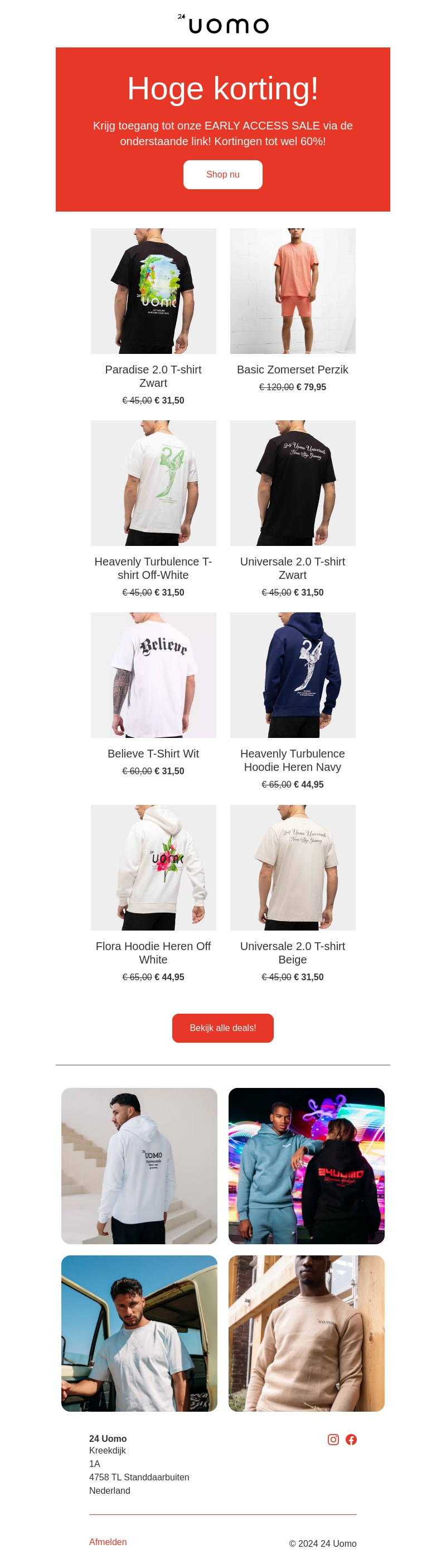 🚨EARLY ACCESS op onze SALE!🚨 🚨EARLY ACCESS op onze SALE!🚨