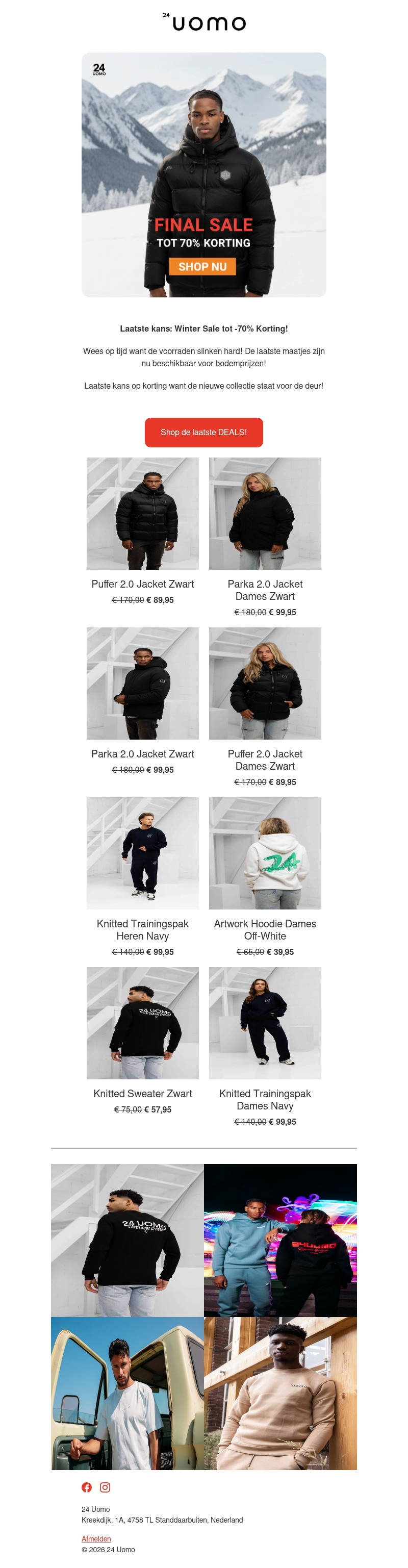 🤑Laatste kans: Winter Sale tot -70% op jouw favoriete knits & outerwear 🤑Laatste kans: Winter Sale tot -70% op jouw favoriete knits & outerwear