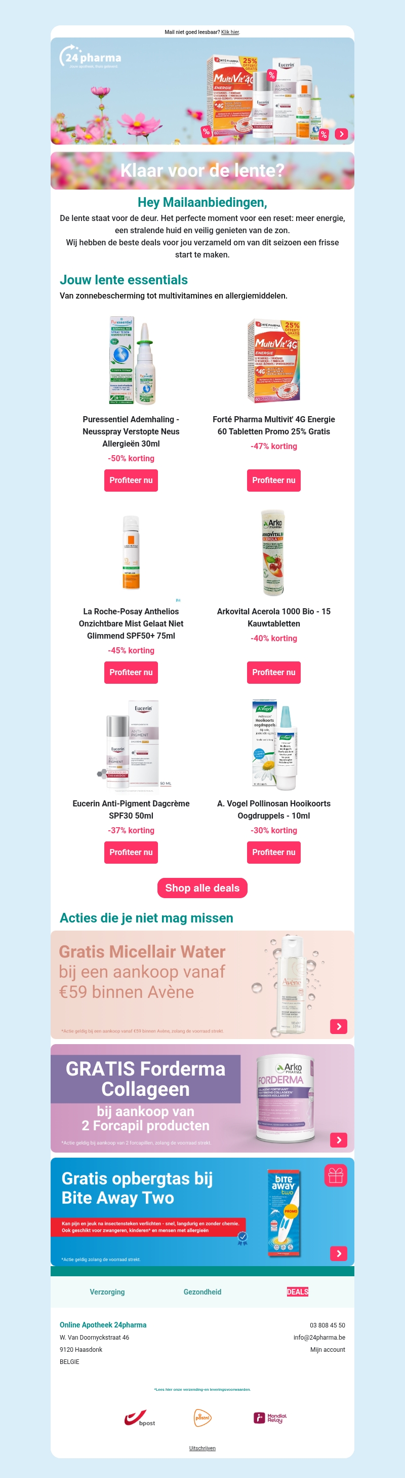 Ontdek onze Lente Essentials! 🌷 Ontdek onze Lente Essentials! 🌷