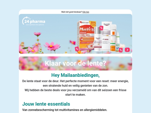 Ontdek onze Lente Essentials! 🌷