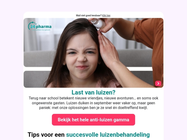 Help, luizenalarm! 🪳 Zo ben je er snel van af