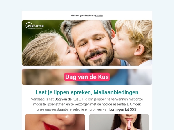 Het is Dag van de Kus vandaag! 💋