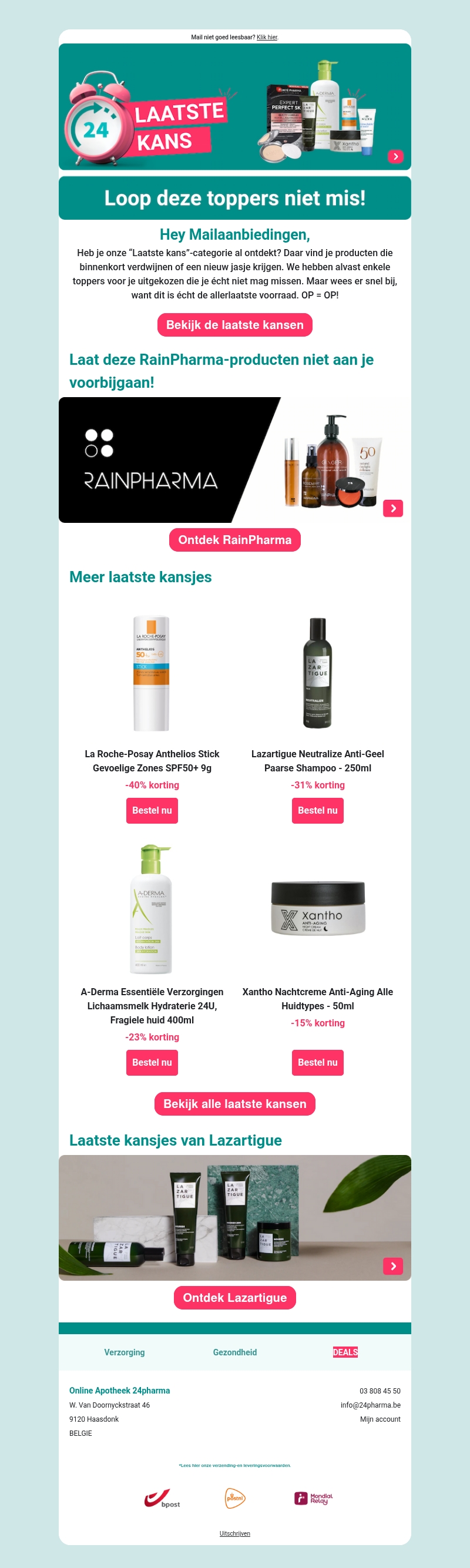 ⌛Laatste kans: deze favorieten verdwijnen binnenkort! ⌛Laatste kans: deze favorieten verdwijnen binnenkort!
