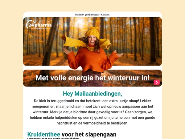 Goeiemorgen, last van het winteruur? 😴