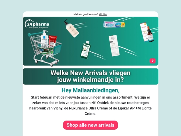 Mailaanbiedingen, ontdek de nieuwigheden in ons assortiment! ✨