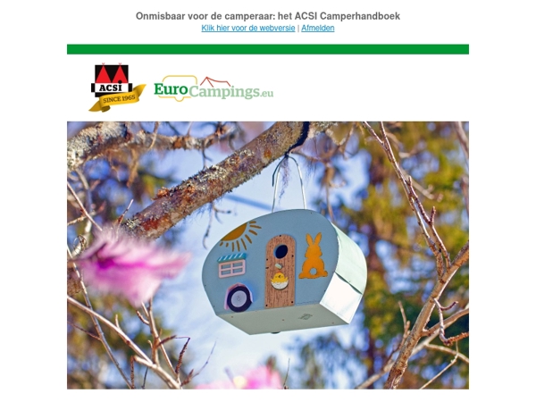 Pasen is leuker op de camping 🐣