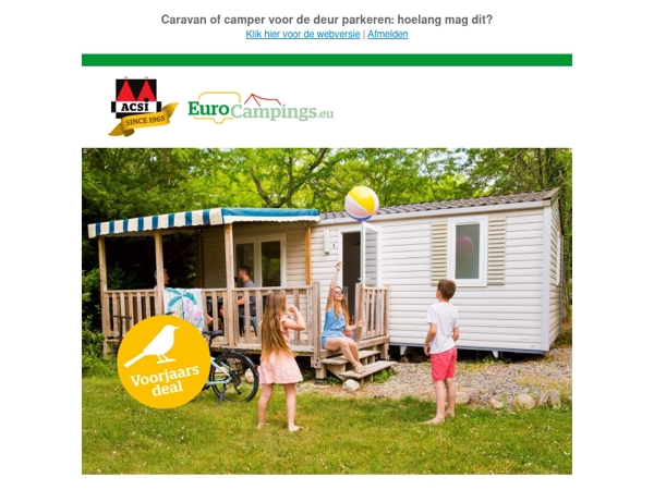 Profiteer van 10% korting op jouw voorjaarsvakantie 🌷