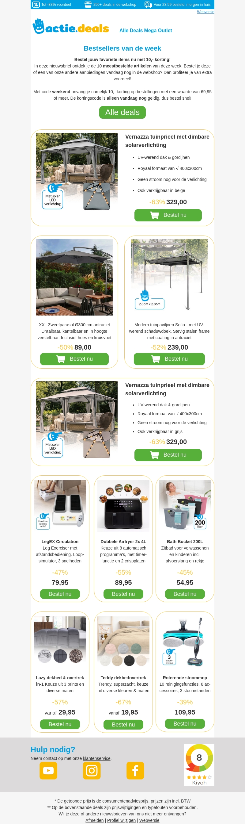 💙 Bekijk de Top 10 van de week 💙 | Meest populair bij onze klanten 💙 Bekijk de Top 10 van de week 💙 | Meest populair bij onze klanten