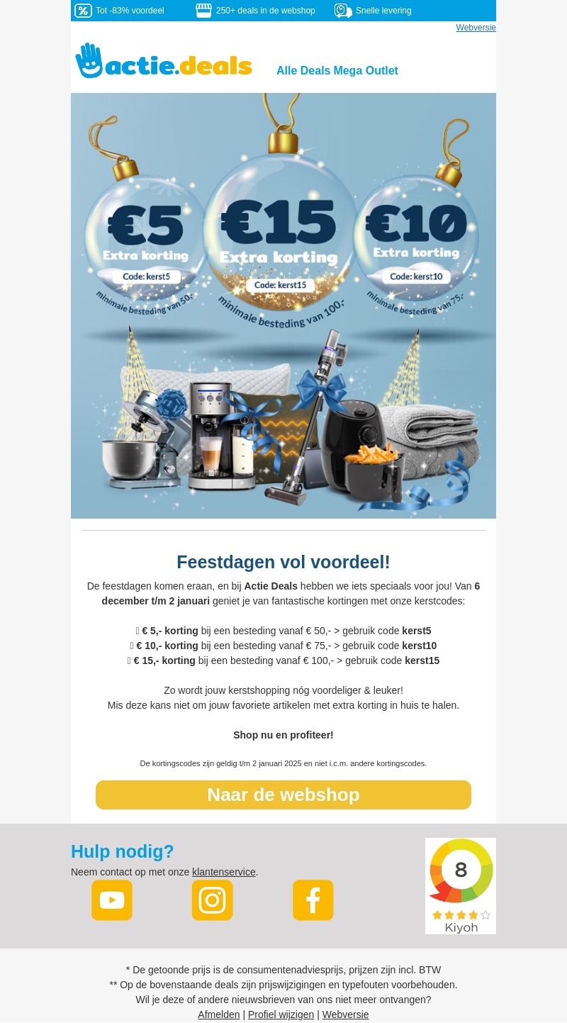 π Pak nu jouw kerstkorting uit en profiteer! π π Pak nu jouw kerstkorting uit en profiteer! π