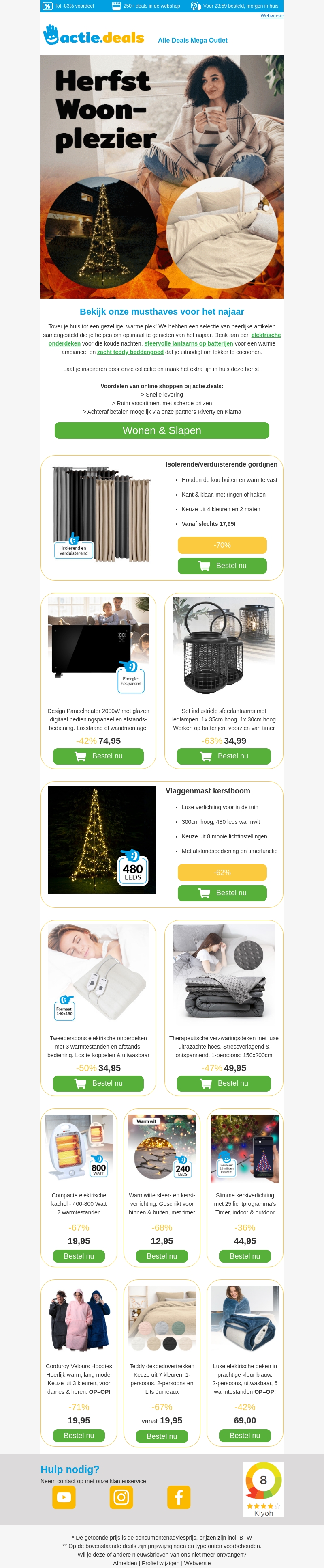 ๐ Woon- en slaaptips voor echt herfstweer ๐ง๏ธ ๐ Woon- en slaaptips voor echt herfstweer ๐ง๏ธ