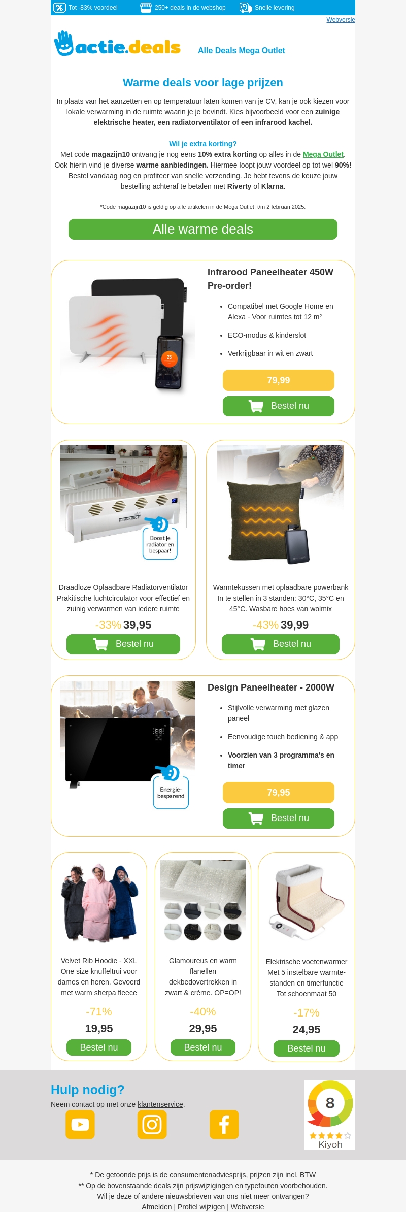 π₯ Voordelige warmteartikelen tot -60%π₯ π₯ Voordelige warmteartikelen tot -60%π₯