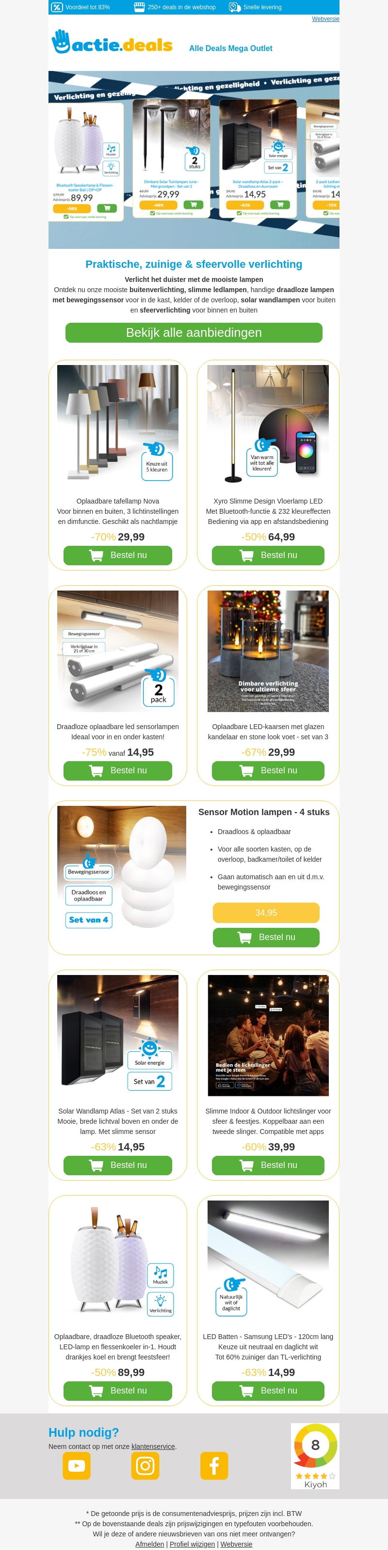 đĄ Slimme, sfeervolle & zuinige verlichting voor binnen & buiten đ đĄ Slimme, sfeervolle & zuinige verlichting voor binnen & buiten đ