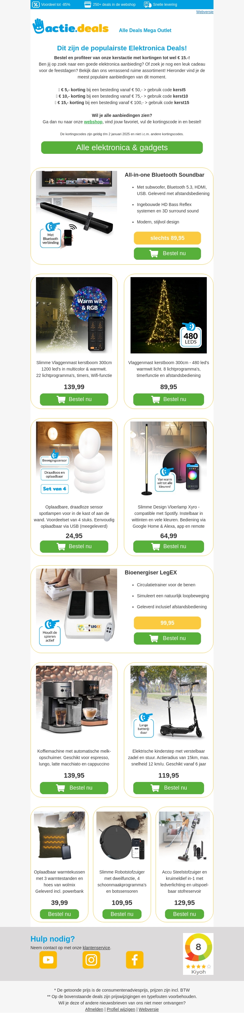 ⚡Bestel onze Elektronica Deals met extra korting ⚡ ⚡Bestel onze Elektronica Deals met extra korting ⚡