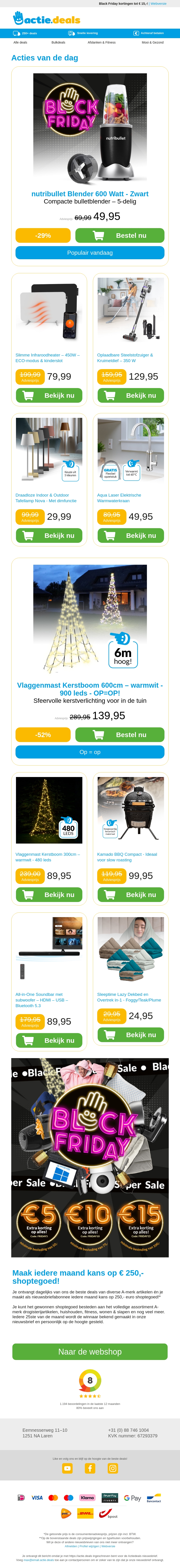 nutribullet Blender | Infrarood Heater | Accu Steelstofzuiger | Nova Tafellampen | Elektrische Warmwaterkraan nutribullet Blender | Infrarood Heater | Accu Steelstofzuiger | Nova Tafellampen | Elektrische Warmwaterkraan