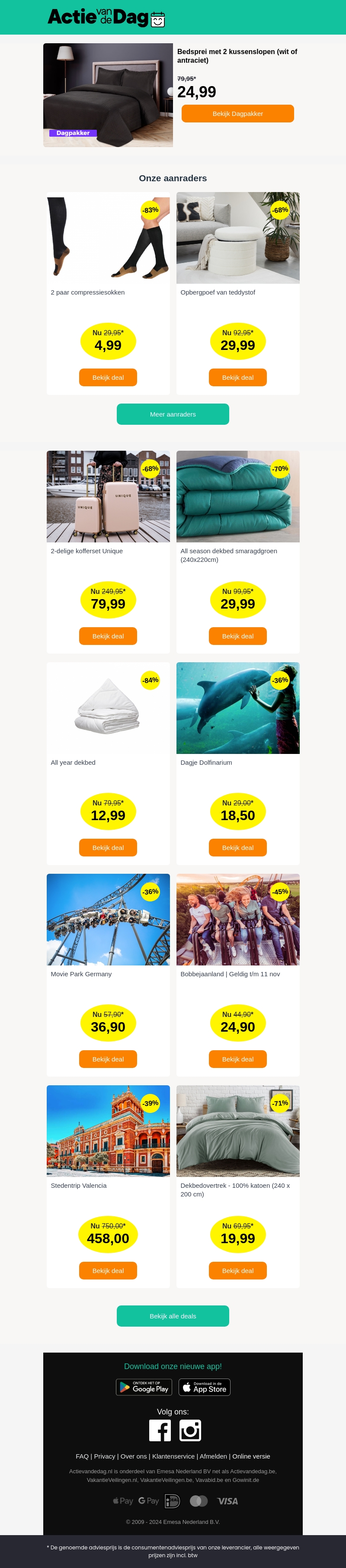 Bedsprei met 2 kussenslopen (wit of antraciet) Bedsprei met 2 kussenslopen (wit of antraciet)