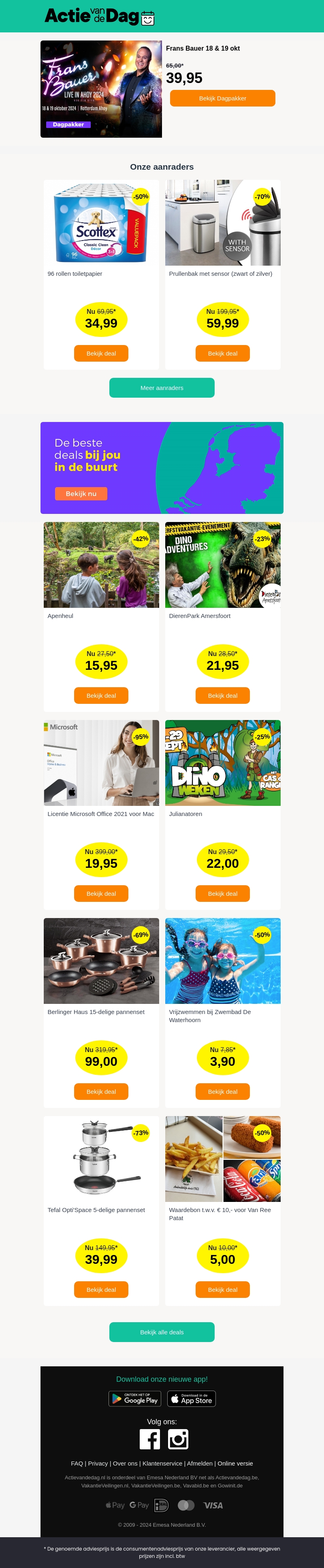 Frans Bauer 18 & 19 okt Frans Bauer 18 & 19 okt