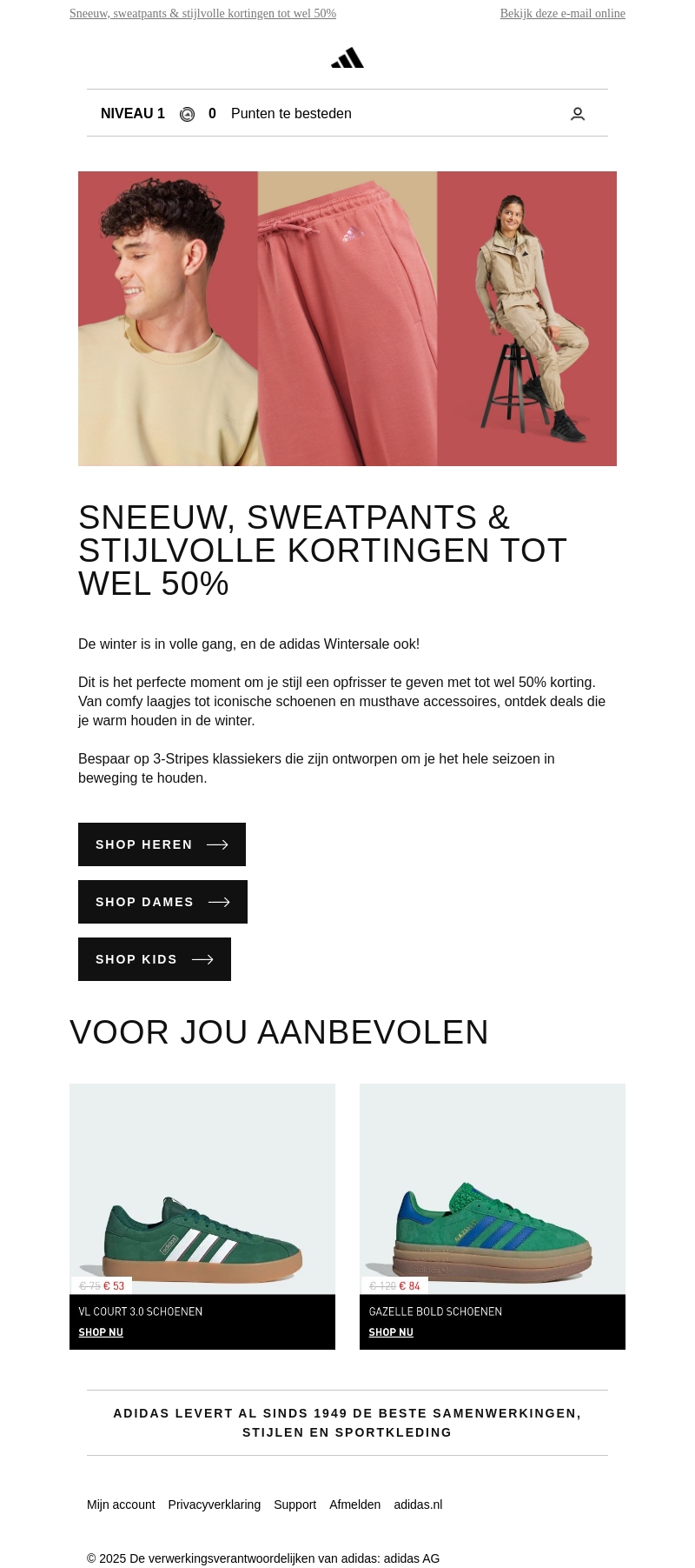 Geef je stijl een opfrisser met tot wel 50% korting Geef je stijl een opfrisser met tot wel 50% korting