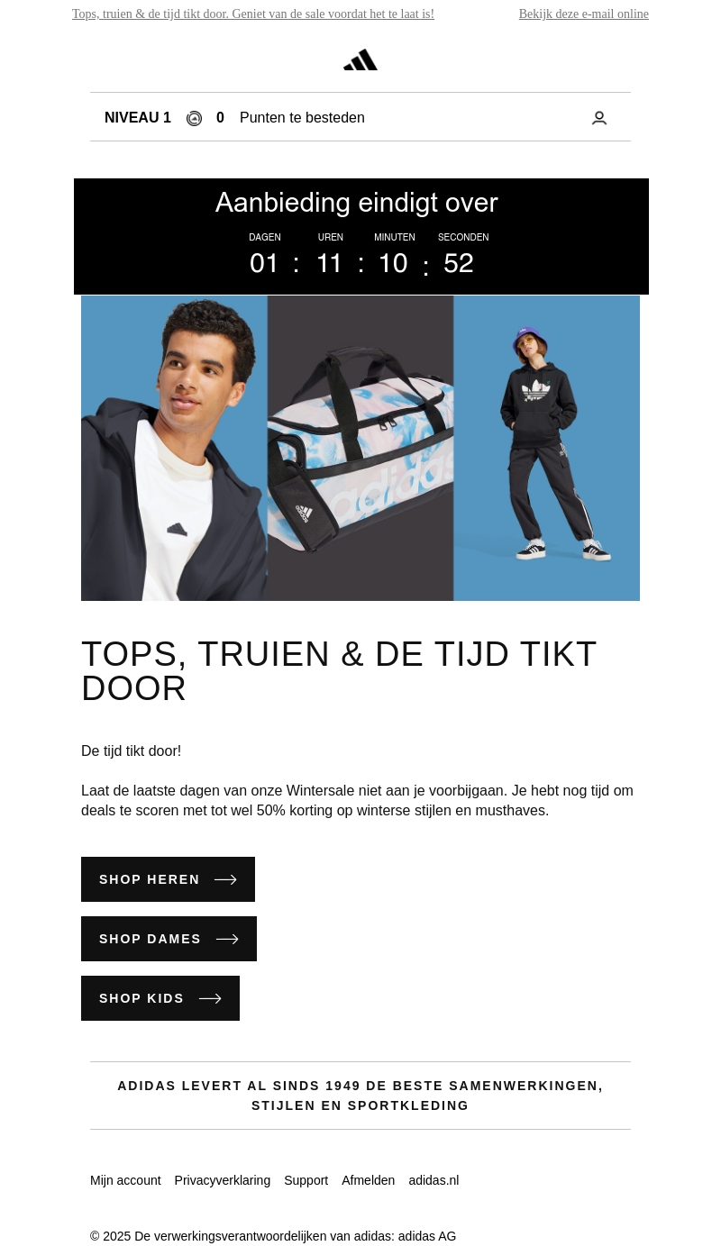 Tot wel 50% korting op winterse items Tot wel 50% korting op winterse items