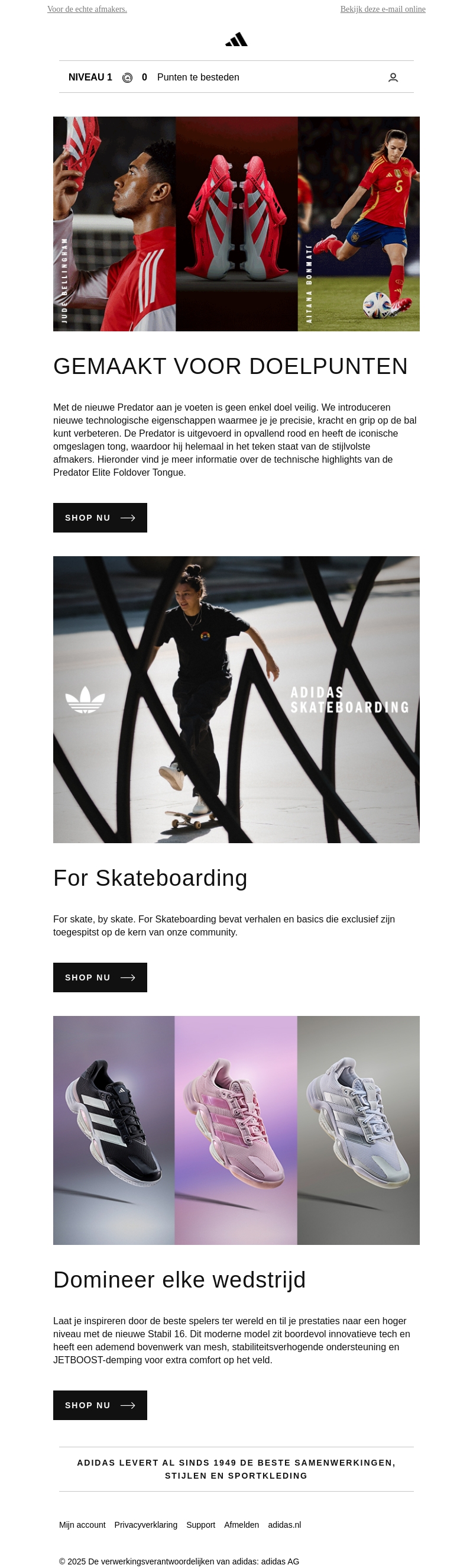 De nieuwe PREDATOR π―β½οΈπ De nieuwe PREDATOR π―β½οΈπ