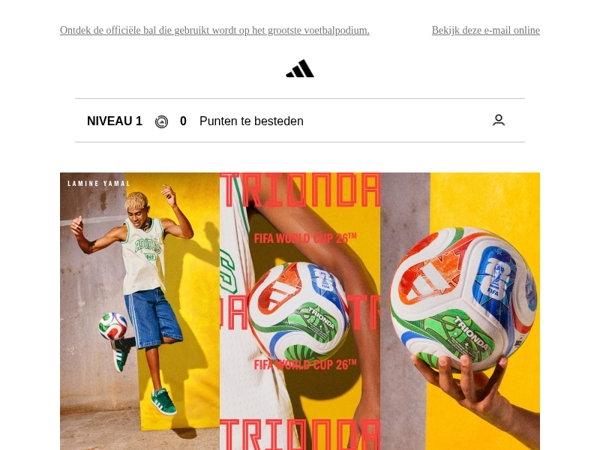 OFFICIËLE WEDSTRIJDBAL VAN DE FIFA WORLD CUP 26™