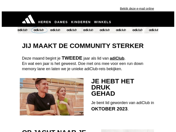 Vier je adiClub-jubileum! 🎉