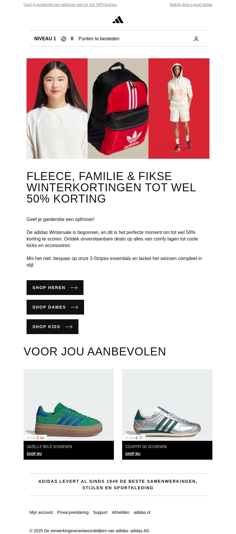 Fleece, Familie & fikse winterkortingen Fleece, Familie & fikse winterkortingen