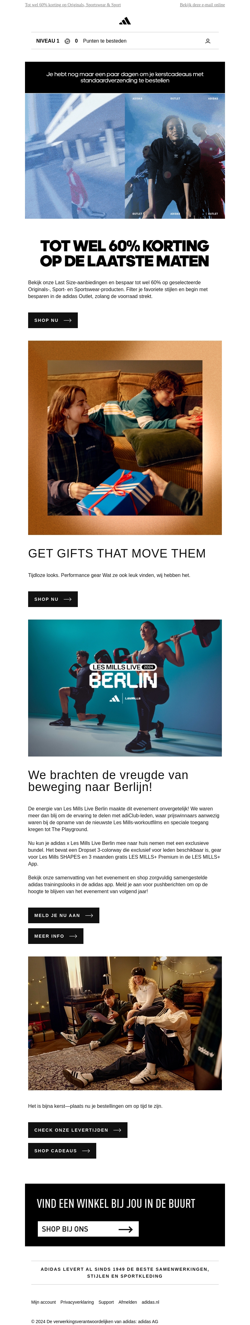 Outlet: Kortingen op laatste maten Outlet: Kortingen op laatste maten