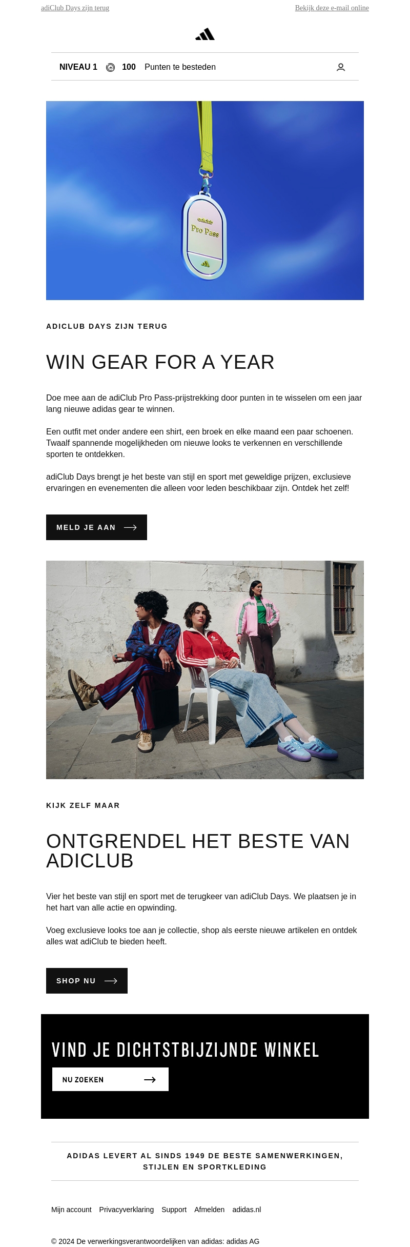 WIN GEAR FOR A YEAR WIN GEAR FOR A YEAR