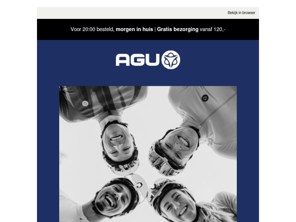 Vier je verjaardag met AGU 🎁