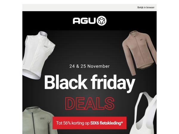 Black Friday Super Deal: upgrade je outfit