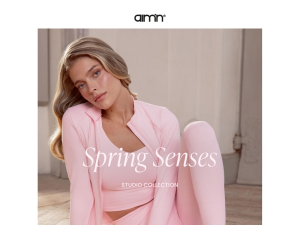 Net binnen: SPRING SENSES 🌸