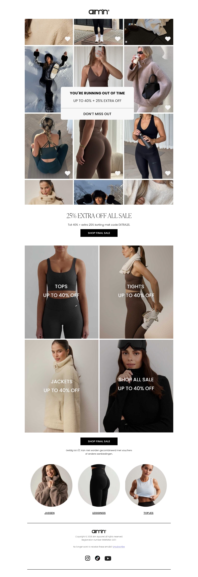 LAATSTE UITVERKOOP! EXTRA 25% KORTING🤍 LAATSTE UITVERKOOP! EXTRA 25% KORTING🤍