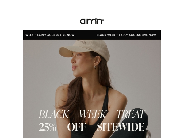 Black Week Early Access is ON 🖤