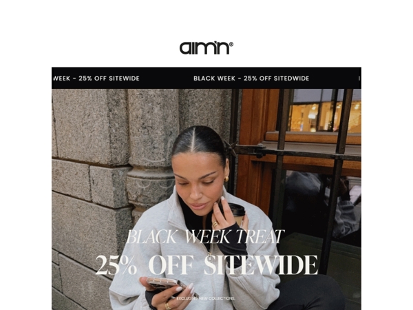 Het moment is aangebroken! 25% KORTING SITEWIDE ❤️