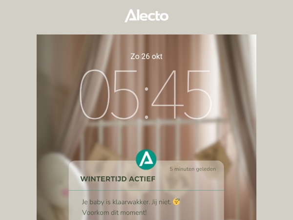 🕔 Bereid je kindje voor op de wintertijd (+20% korting tijdens de Slaapweken)