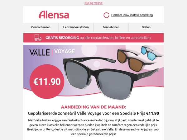 Gepolariseerde zonnebril Válle Voyage voor een Speciale Prijs van €11.90