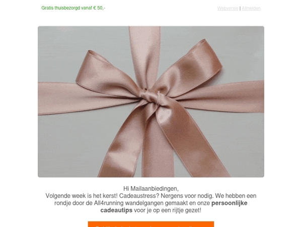 Dit zouden wij zelf cadeau geven: tips van de mensen van All4running 🎁