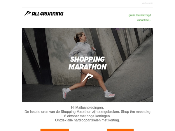  🏁 Laatste uren hoge korting! Merken met de hoogste kortingen.