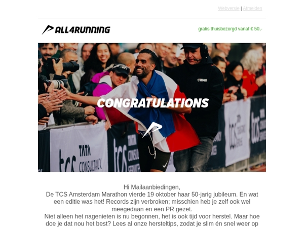 Op deze schoenen liepen onze atleten gisteren 👟