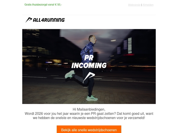 Nieuw: ontdek welke wedstrijdschoen bij jou past 🚀