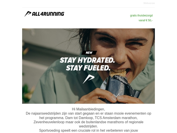  🍌  Sportvoeding om je prestaties te verbeteren