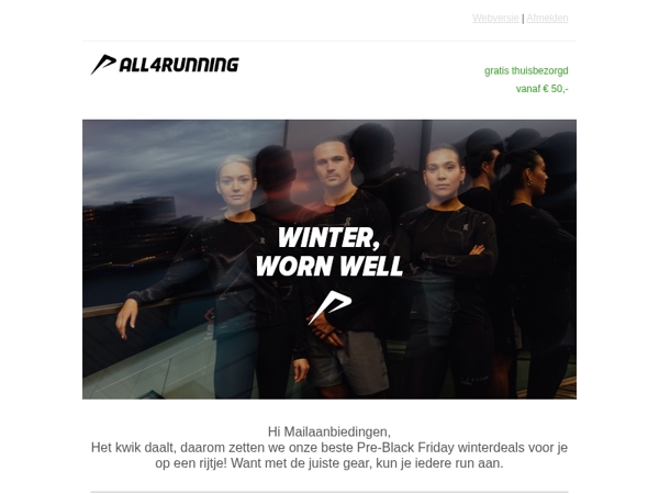 Onze beste deals op wintergear! Laat de kou je niet stoppen 🔥