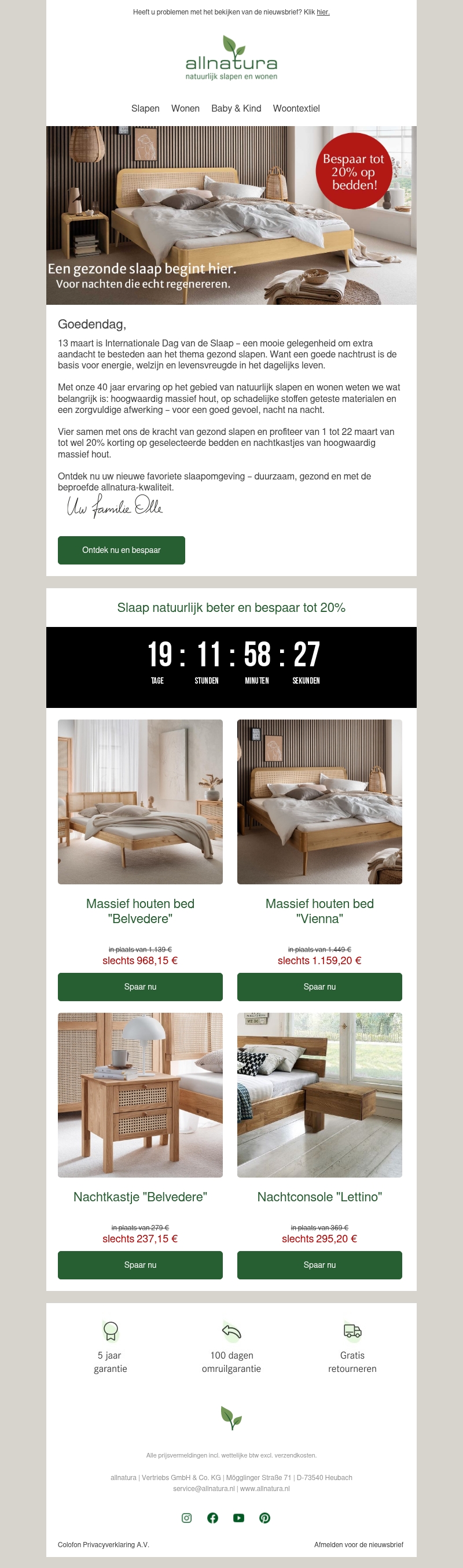 Bis zu 20 % auf Betten – gesunder Schlaf beginnt hier! Bis zu 20 % auf Betten – gesunder Schlaf beginnt hier!