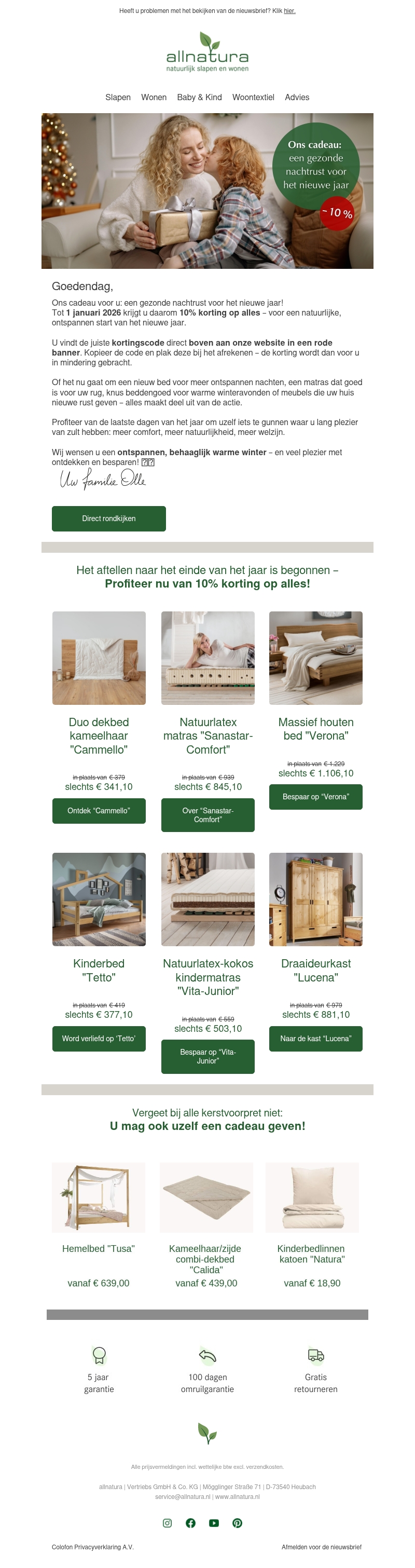 Bespaar 10% tot het einde van het jaar! ✨ Bespaar 10% tot het einde van het jaar! ✨