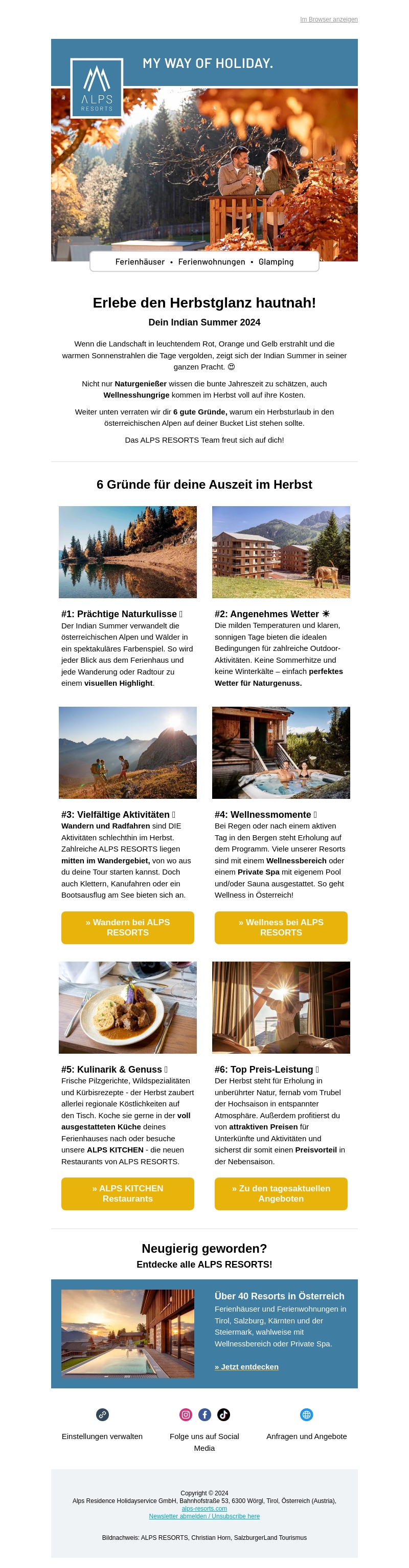 Hallo Herbst! 🍂 Entdecke den Indian Summer 2024 Hallo Herbst! 🍂 Entdecke den Indian Summer 2024